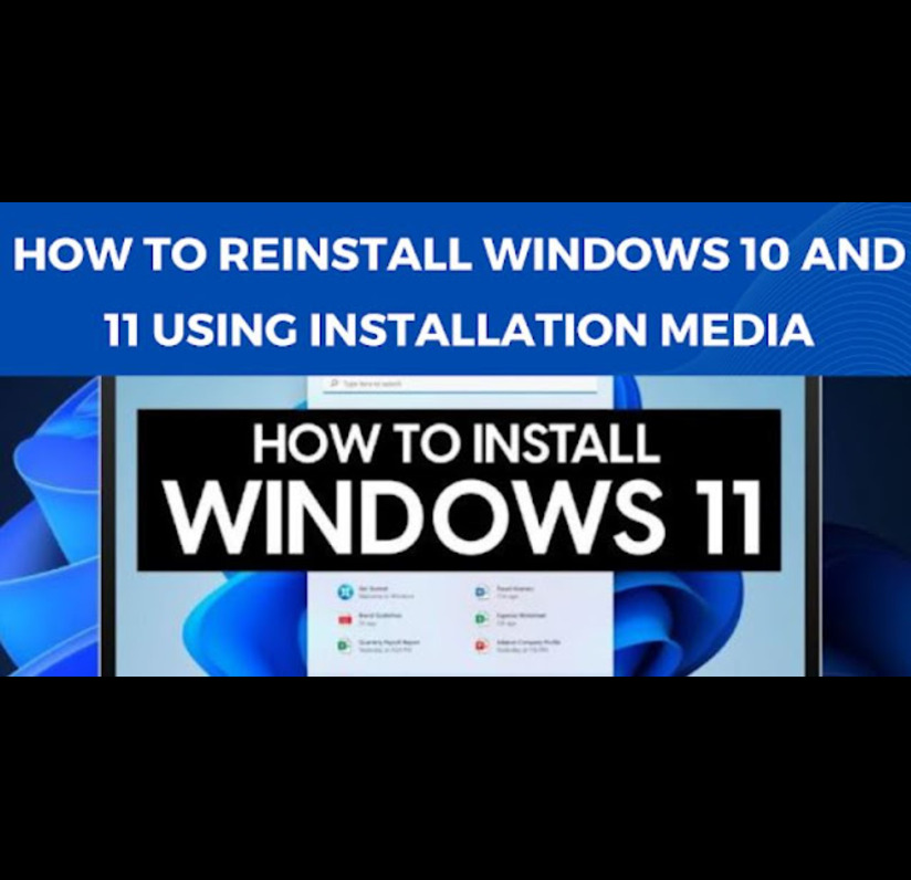 How to reinstall Windows 10 and 11 using installation media